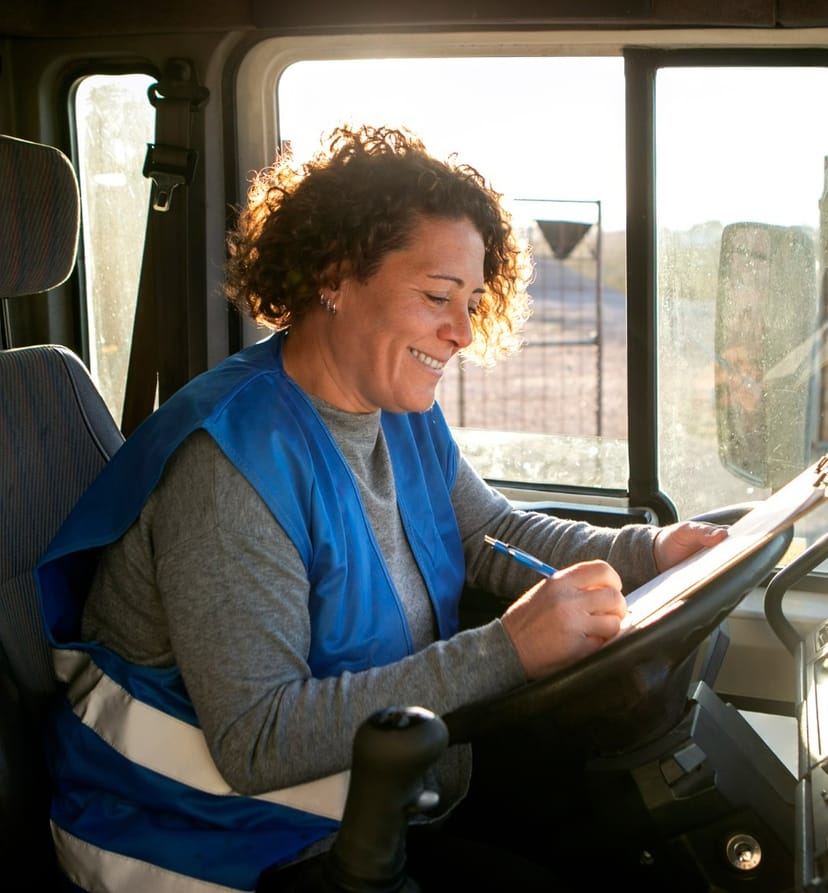 woman driver